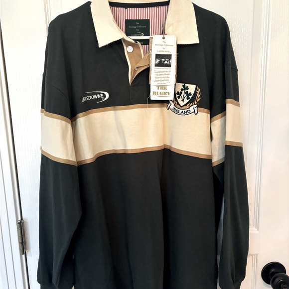Lansdowne Heritage Collection Rugby Shirt from Ireland size XL NWT St PATTY's - Picture 9 of 16